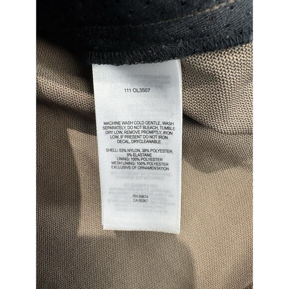 Mountain Hard Wear Women Sz Medium Brown Full Zip Jacket Mock Neck Nylon Stretch - Picture 14 of 15